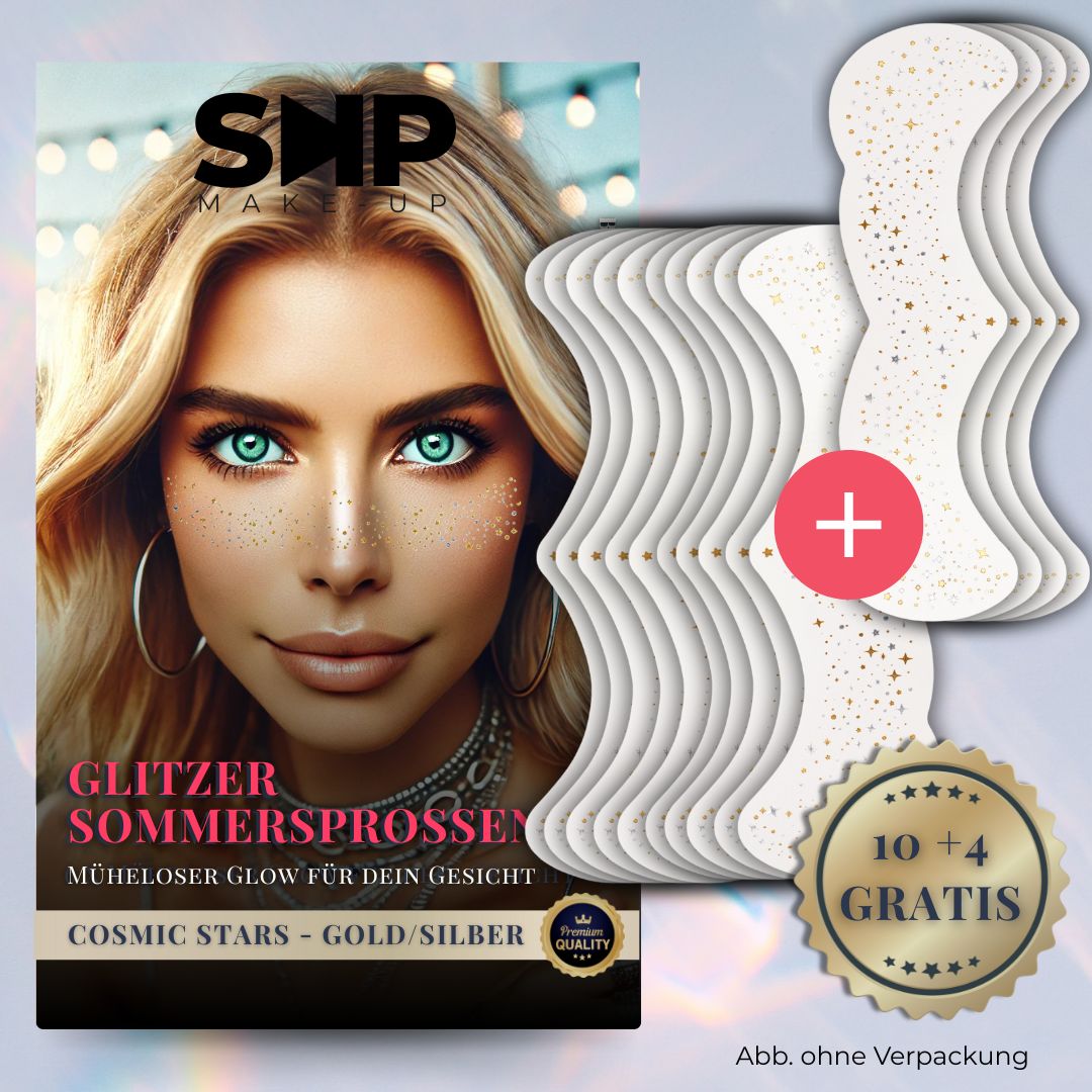 Cosmic Stars (gold & silber Freckles)