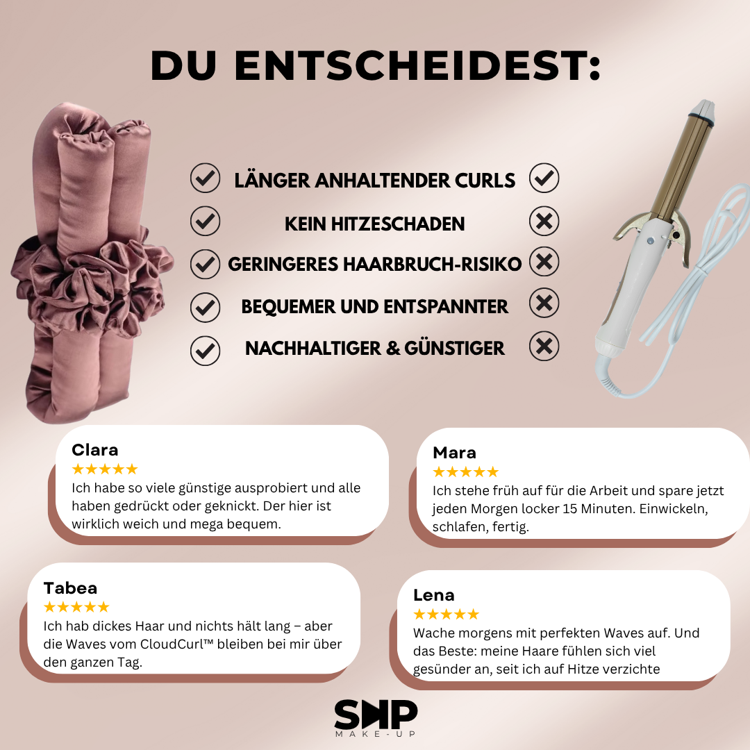 CloudCurl™ - Mühelose Locken im Schlaf