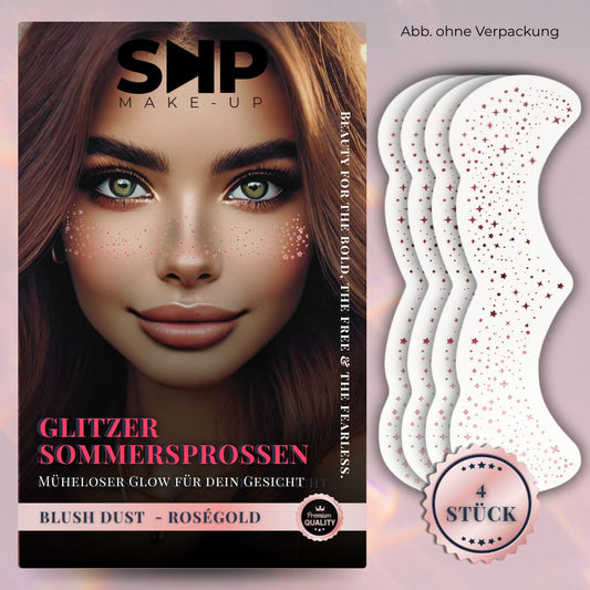 Blush Dust (Roségold Glitzer Freckles)