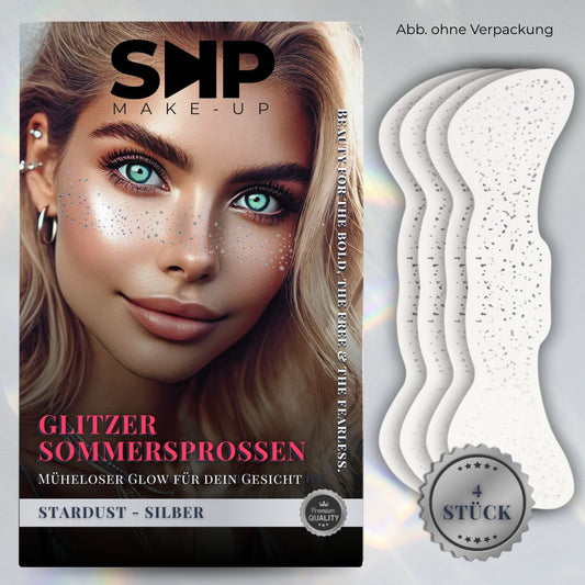 Stardust (Silberne Glitzer Freckles)